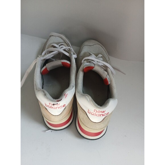 New Balance Men’s Sneakers White Suede Mesh Running Shoes Size 11 main image 6